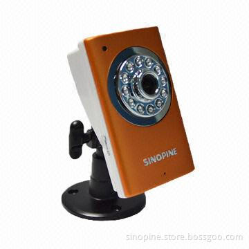 Megapixel Wi-Fi H.264 IP Camera, Night Vision, Multi-stream Selectable